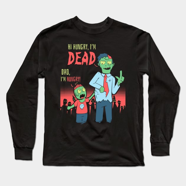 Dead Joke Long Sleeve T-Shirt by umdroid